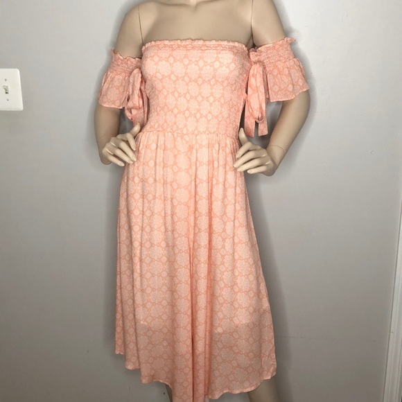 PEACH WHITE ROMPER - Picture 9 of 14